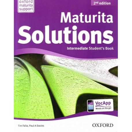 Maturita Solutions Second Edition Intermediate Student's Book Czech Edition Maturita Solutions Second Edition Intermediate Student's Book Czech Edition