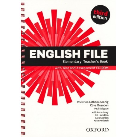 English File Third Edition Elementary Teacher's Book with Test + Assesment CD-ROM English File Third Edition Elementary Teacher's Book with Test + Assesment CD-ROM