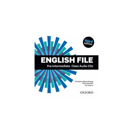 English File Third Edition Pre-Intermediate Class Audio CDs