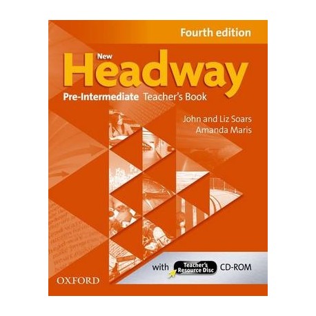 New Headway Pre-Intermediate Fourth Edition Teacher's Book + CD-ROM