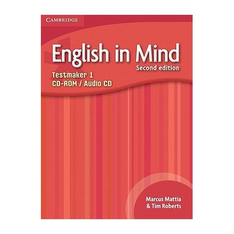 English in Mind 1 Second Edition Testmaker CD-ROM + Audio CD English in Mind 1 Second Edition Testmaker CD-ROM + Audio CD