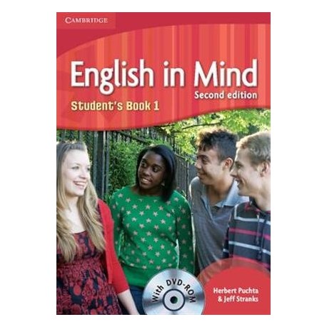 English in Mind 1 Second Edition Student's Book + DVD-ROM
