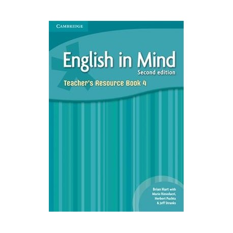 English in Mind 4 Second Edition Teacher's Resource Book English in Mind 4 Second Edition Teacher's Resource Book