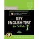 Cambridge Key English Test for Schools 1 Self-study Pack (Student's Book with answers + Audio CD)