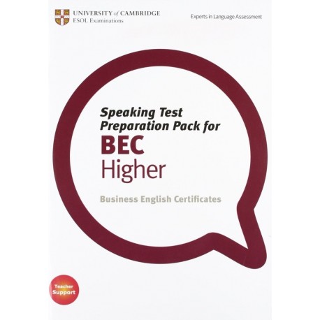 Speaking Test Preparation Pack for BEC Higher + DVD Speaking Test Preparation Pack for BEC Higher + DVD