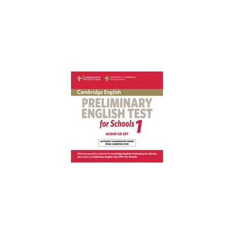 Cambridge Preliminary English Test for Schools 1 CDs