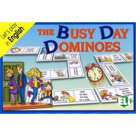 The Busy Day Dominoes - Game Box + CD-ROM