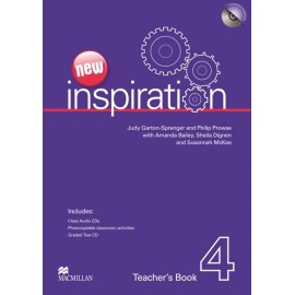 New Inspiration 4 Teacher's Book + Test CD + Class Audio CD