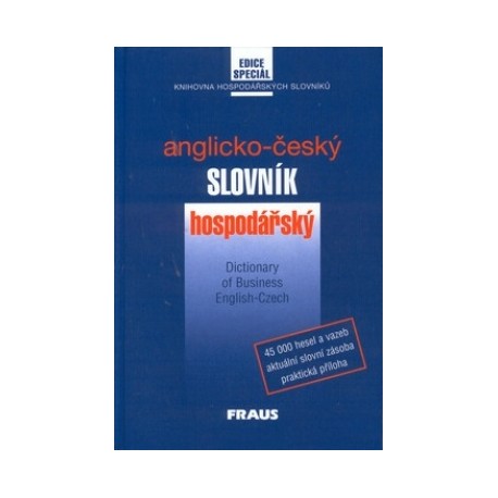 Fraus: Anglicko-český slovník hospodářský Fraus: Anglicko-český slovník hospodářský