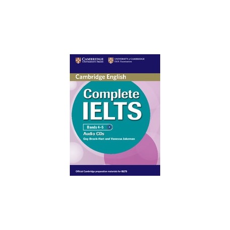 Complete IELTS Bands 4-5 Class Audio CDs