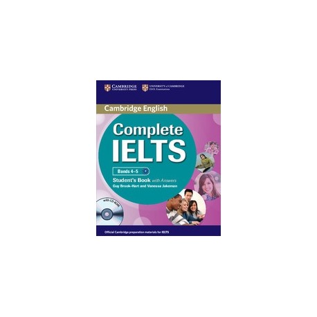 Complete IELTS Bands 4-5 Student's Pack (Student's Book with answers + CD-ROM + Class Audio CDs)