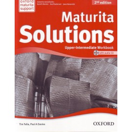 Maturita Solutions Second Edition Upper-Intermediate Workbook + Audio CD Czech Edition