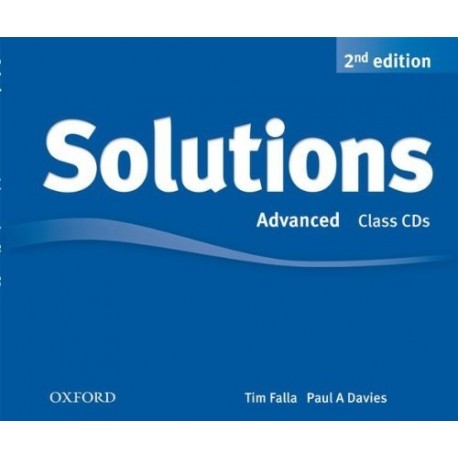 Solutions Second Edition Advanced Audio CDs Solutions Second Edition Advanced Audio CDs