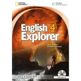English Explorer 4 Workbook + Audio CD