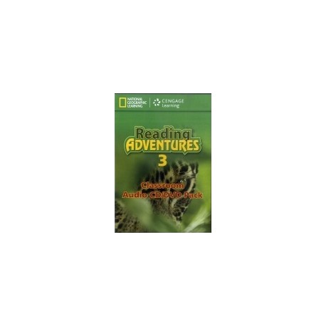 Reading Adventures 3 Audio CD + DVD Reading Adventures 3 Audio CD + DVD