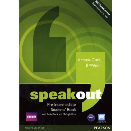 Speakout Pre-Intermediate Student's Book + Active Book DVD-ROM + Access to MyEnglishLab