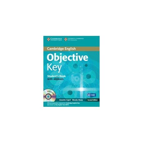 Objective Key Second Edition Student's Book with answers + CD-ROM
