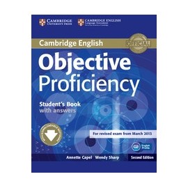 Objective Proficiency Second Edition Student's Book with answers + Downloadable Software