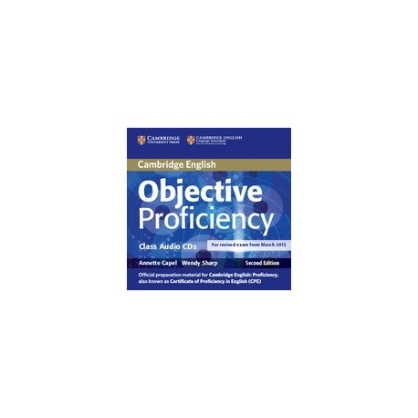 Objective Proficiency Second Edition Class CDs Objective Proficiency Second Edition Class CDs