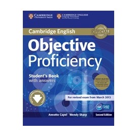 Objective Proficiency Second Edition Student's Book Pack (Student's Book with answers + Downloadable Software + Class CDs)
