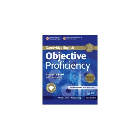 Objective Proficiency Second Edition Student's Book Pack (Student's Book with answers + Downloadable Software + Class CDs) Objective Proficiency Second Edition Student's Book Pack (Student's Book with answers + Downloadable Software + Class CDs)