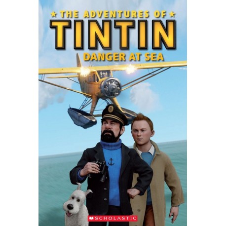 Popcorn ELT: The Adventures of Tintin - Danger at Sea + CD (Level 2)