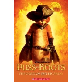 Popcorn ELT: Puss in Boots - The Gold of San Ricardo + CD (Level 3)