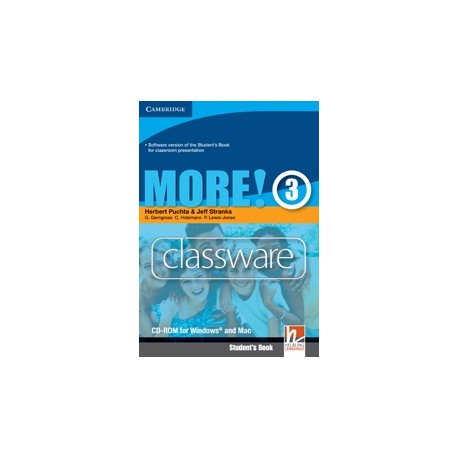 More! 3 Classware CD-ROM More! 3 Classware CD-ROM