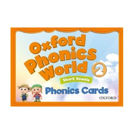 Oxford Phonics World 2 Short Vowels Phonics Cards