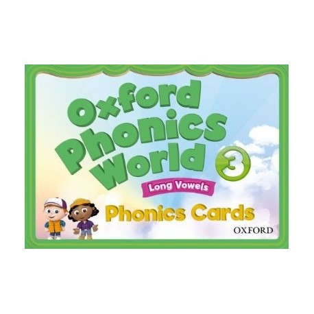 Oxford Phonics World 3 Long Vowels Phonics Cards