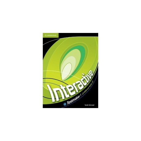 Interactive 1 Testmaker CD-ROM + Audio CD Interactive 1 Testmaker CD-ROM + Audio CD