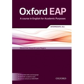 Oxford EAP English for Academic Purposes B1+ Intermediate Student's Book + DVD-ROM