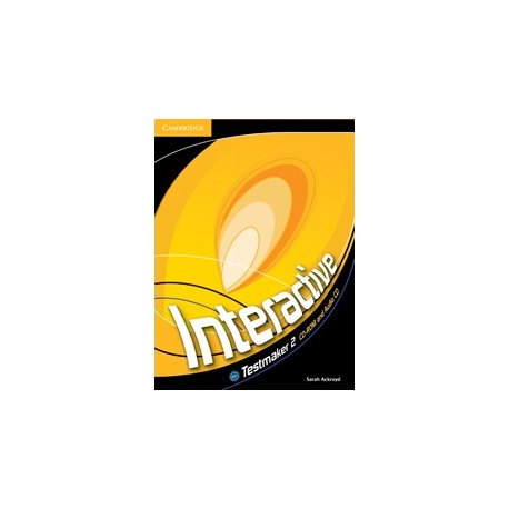 Interactive 2 Testmaker CD-ROM + Audio CD Interactive 2 Testmaker CD-ROM + Audio CD