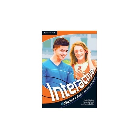 Interactive 3 Student's Book + Web Zone access Interactive 3 Student's Book + Web Zone access