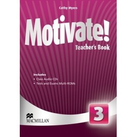  Motivate! 3 Teacher's Book & Audio CD & Test CD Pack 