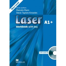 Laser A1+ Third Edition Workbook with Key + CD