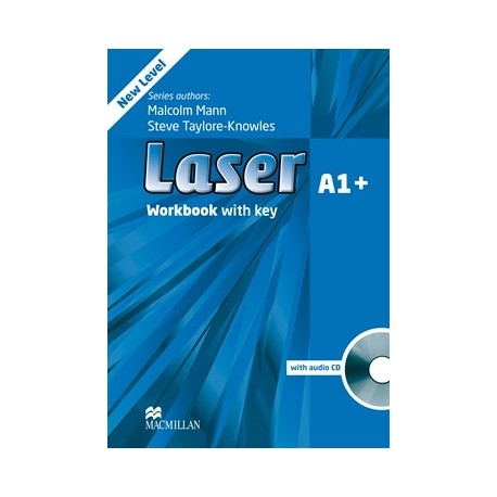 Laser A1+ Third Edition Workbook with Key + CD