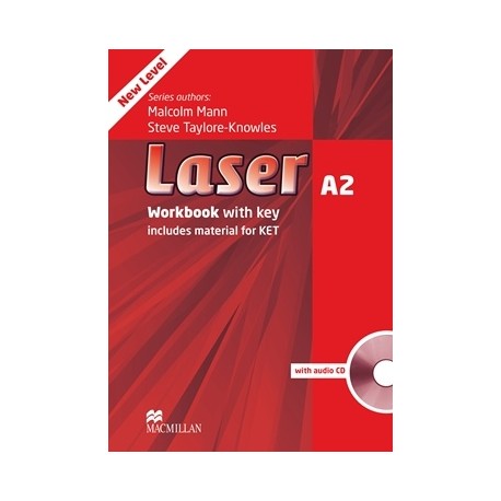 Laser A2 Third Edition Workbook with Key + CD