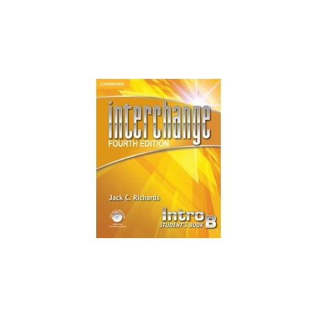 Interchange Fourth Edition Intro Student's Book B + Self-study DVD-ROM