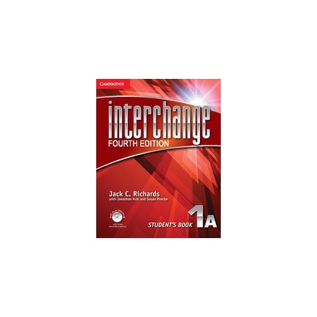 Interchange Fourth Edition 1 Student's Book A + Self-study DVD-ROM + Online Workbook A Pack Interchange Fourth Edition 1 Student's Book A + Self-study DVD-ROM + Online Workbook A Pack