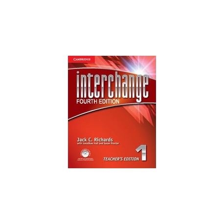Interchange Fourth Edition 1 Teacher's Edition + Assessment Audio CD/CD-ROM Interchange Fourth Edition 1 Teacher's Edition + Assessment Audio CD/CD-ROM