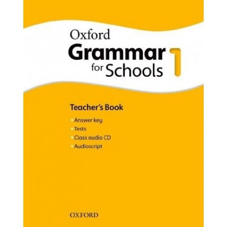 Oxford Grammar for Schools 1 Teacher's Book + Audio CD
