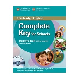 Complete Key for Schools Student's Pack (Student's Book without answers + CD-ROM, Workbook without answers + CD)