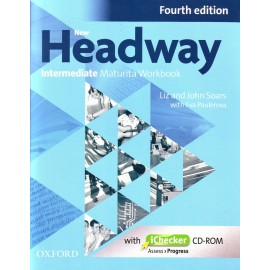 New Headway Intermediate Fourth Edition Maturita Workbook without Key + iChecker CD-ROM