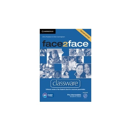face2face Pre-intermediate Second Ed. Classware DVD-ROM face2face Pre-intermediate Second Ed. Classware DVD-ROM