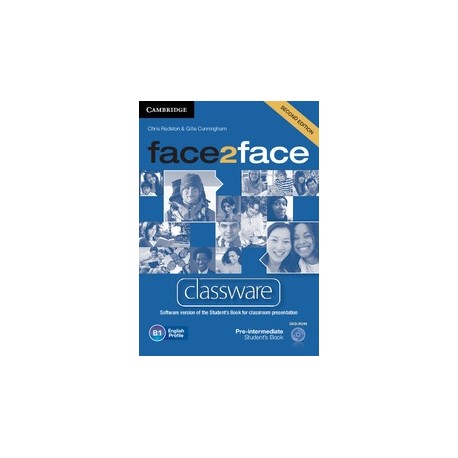 face2face Pre-intermediate Second Ed. Classware DVD-ROM