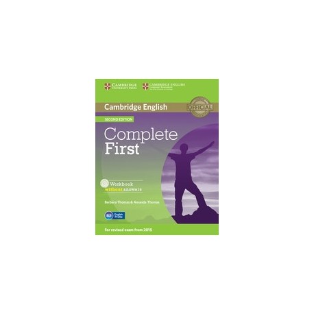 Complete First Second Edition Workbook without answers + Audio CD