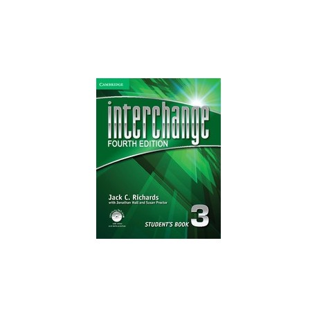 Interchange Fourth Edition 3 Student's Book + Self-study DVD-ROM + Online Workbook Pack Interchange Fourth Edition 3 Student's Book + Self-study DVD-ROM + Online Workbook Pack