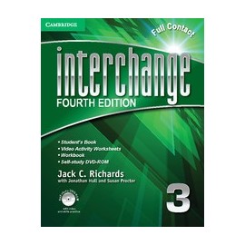 Interchange Fourth Edition 3 Full Contact + Self-study DVD-ROM