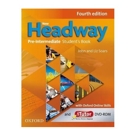 New Headway Pre-Intermediate Fourth Edition Student's Book + Online Skills Practice